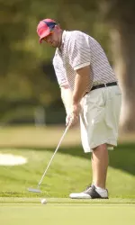 Despite suffering an injured foot, Brian Kelley shot 72 in the opening round of the WAC Championship and is tied for fourth.