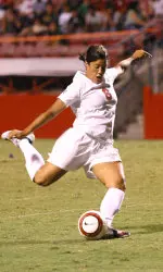 Cortney Sobrero continued to score at a high rate, putting in her third goal of the season Saturday.