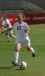 Chelsea Davis came off the bench and had two shots, including one on goal.
