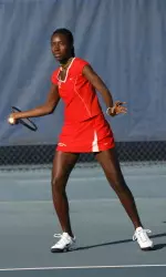 Sophomore Tinesta Rowe and freshman Vanessa Heroux fell 8-4 in the doubles final, Sunday at the Bulldog Classic.