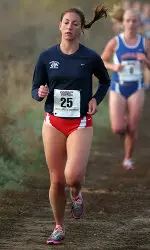 Sophomore Roxanne Sellick finished second for the Bulldogs at the 2005 Stanford Invitational. She posted a 6K time of 24:09 to finish 107th out of a 227-runner field.