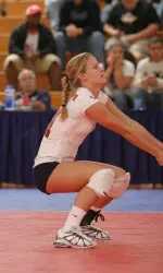 Cheryl Selenak added 15 digs tonight giving her a total of 217 on the year.