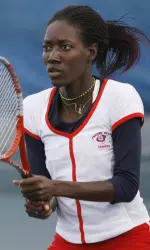 Junior Tinesta Rowe highlighted the day with a huge upset over No. 9 Celia Durkin of Stanford.
