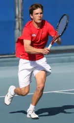 Junior Rudolf Siwy finishes the week 4-2 at the All-American in Tulsa, Okla.