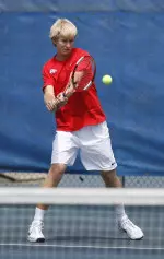 Sophomore Taylor Leiby and freshman Denny Fafek will square-off against teammates Tejesvi Veerepalli and Mirko Zapletal in the doubles final.