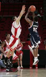 Hector Hernandez had a game-high 17 points Saturday night.