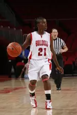 LaToya Brown had 14 points against TCU on Wednesday.