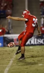 Senior punter Kyle Zimmerman was selected the WAC Special Teams Player of the Week.