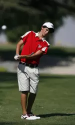 Freshman Brad Wyatt shot a 72 to tie for 35th after round one.