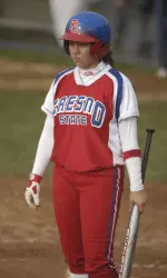 Sophomore Robin Mackin threw a complete-game shutout and drove in the game's only run in Fresno State's 1-0 defeat of Penn State.