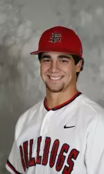 Freshman Tom Mendonca hit his second home run of the seaosn in the bottom of the seventh inning to give the Bulldogs the victory five to four against San Francisco on Sunday afternoon.