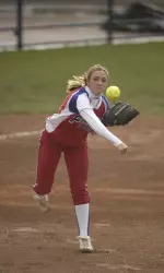 Haley Perkins went 3 for 4 in the second game Saturday night.
