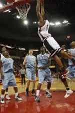 Dominic McGuire recorded a triple-double on Wednesday night in Athens, Ga.