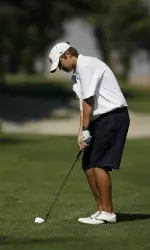 Grant Doverspike shot 3-under after two rounds to tie for fourth place.