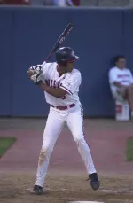 Junior right fielder Ozzie Lewis went 3-for-4 on the night with a two run home run in the bottom of the fourth inning to cut the San Diego lead in half 4-2.