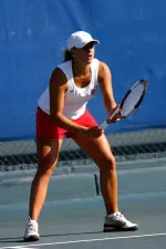Freshman Renata Kucerkova beat No. 12 Sarah Fansler of USC in three sets to clinch Fresno State's thrilling 4-3 victory over the Trojans, Wednesday in Los Angeles.