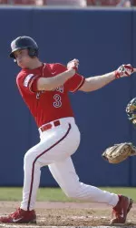Sophomore second baseman went 3-for-5 with three singles in a 11-8 victory over Louisiana Tech Friday night at J.C. Love Field.