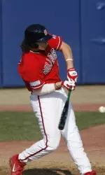 Junior center fielder Brian Lapin went 3-for-4 with double and two singles in the 8-6 loss to conference opponent Louisiana Tech Sunday afternoon at J.C. Love Field.