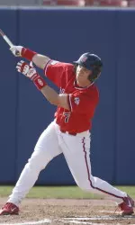 Loren Storey went 2-for-4 with one home run, one single and two RBI's in a 8-1 victory over Sacramento State.