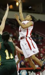 Junior Tierre Wilson finished with 18 points and 8 rebounds for the Bulldogs.
