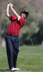 Brad Wyatt shot a 71 today to lead the Bulldogs after two rounds.