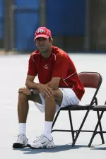 Head coach Simon Thibodeau and the Bulldogs host Army at 1 p.m. in the NCAA first round at the Wathen Tennis Center.