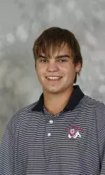 Freshman Grant Doverspike wins his first collegiate tournament with borrowed clubs.