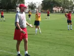 The Fresno State women's soccer team opened practice on Wednesday.