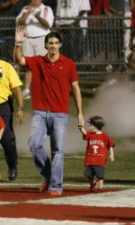David Carr, who was honored on Saturday night, helped put Fresno State football on the map during his outstanding four-year career.