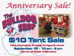 Fresno State fans can update their Bulldog clothing on Saturday for as little as $10.