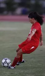 Amanda Reyes recorded her second goal of the season on Friday against Northern Colorado.