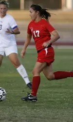 The Bulldog soccer team returns to the field next Sunday for a 3:30 p.m. contest at Sacramento State. (Photo by Keith Kountz)