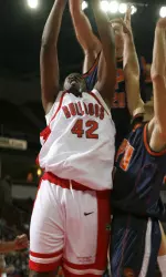 Freshman Brandon Webster had his first career double-double with 11 points and 10 rebounds against Nevada.