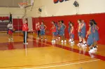 The Bulldog women opened practice on Friday.