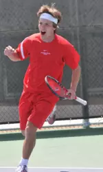 Senior Rudolf Siwy picked up two victories on Sunday to earn a spot in Moday's quarterfinals at the ITA Northern Cal Championships