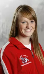 Junior Kendra Weeks is one of four divers on the team this season.