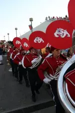 Fresno State marching band celebrates the 15th anniversary of their re-birth this season.