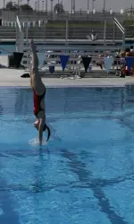 Junior Kendra Weeks will prepare to return to the pool this week at San Diego State.