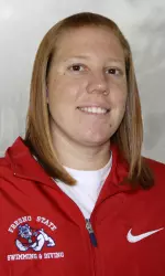 Senior swimmer Rebecca Sussman was one of many current Fresno State students who joined the team.