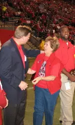 Angie DiLiddo is the 11th recipient of the Bulldog Foundation's Lifetime Achievement Award.