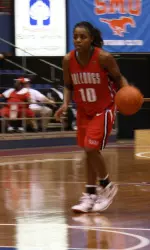 Marnique Arnold had 17 points and 11 rebounds in Saturday's win over Sam Houston State.