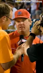 Coach Batesole and the Bulldogs will open the season against Washington on Feb. 20.