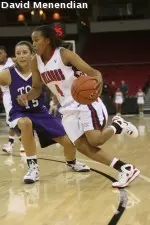 Jaleesa Ross tied a career high of 24 points against LMU on Thursday.