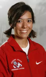 Sophomore Stephanie Hatayama earned a best in the 50 freestyle.