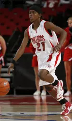 Junior LaToya Brown led the Bulldogs with five assists while helping Fresno State to a solid victory at home on Thursday night.