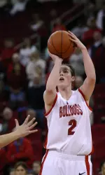 Hayley Munro scored a career high 17 points at Louisiana Tech on Monday.