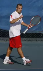 Sophomore Mirko Zapletal won in both singles and doubles as Fresno State Beat Hawai'i 6-1.