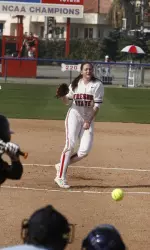 Morgan Melloh won her 10th game of the season.