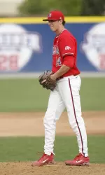 Junior Tanner Scheppers had a career-high 11 strikeouts in Fresno State's loss to Hawaii.