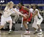 Tierre Wilson scored 23 points in her final game as a Bulldog.